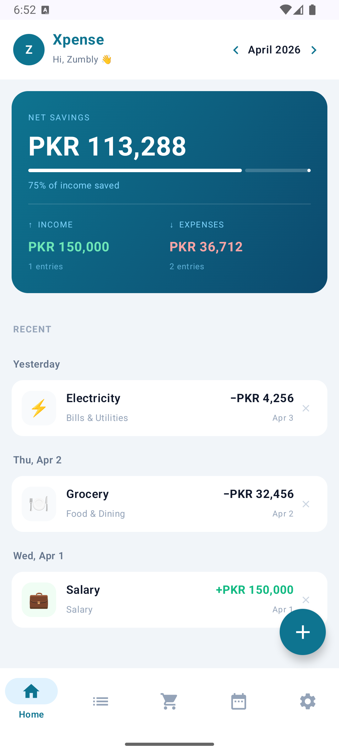 Dashboard